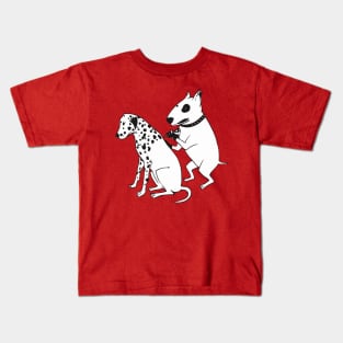 Tattoo Dogs Kids T-Shirt